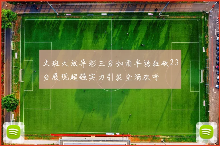 文班大放异彩三分如雨半场狂砍23分展现超强实力引发全场欢呼